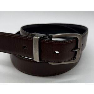 Docker's‎ Men's 1.5 Inch Cut Edge Reversible Belt Black Brown Size 36